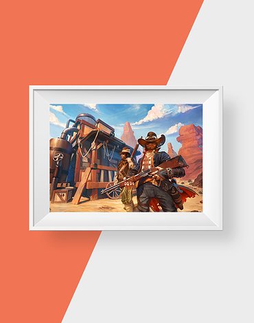 a-Rex Legends Art Print